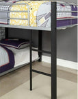 Aubrey Triple Twin Metal Bunk Bed with Modular Corner Design