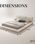 Malmo Contemporary Platform Bed