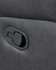 Agata Leatherette Transitional Glider Recliner