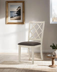 French Country Transitional Wood Side Chairs (2 Pack)