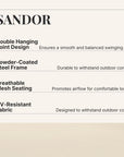Sandor Contemporary Swing Chair