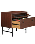 Heritage Walnut File Cabinet