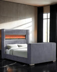 Sumter Contemporary TV Lift Bed