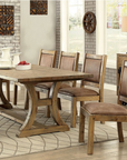 Gianna Rustic 6-Piece Dining Set