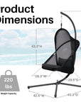 Maui Modern Swing Chair