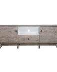 Mid-century Modern Dark Gray Media Console