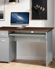 *fix SKU* Classic Gray Workstation Desk