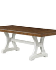 Auletta Rustic Farmhouse 7-Piece Dining Room Set