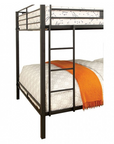 Claren Modern Bunk Bed with Reinforced Railings