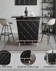 Valtaro Contemporary Bar Table