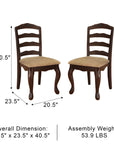 Mapleton Transitional Chair, Set of 2