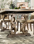 Patience Modern Rustic 9-Piece Dining Set