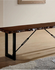 Dulce Rustic Industrial Farmhouse 6-Piece Dining Room Set