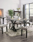 Alfred Rustic 6-Piece Dining Set