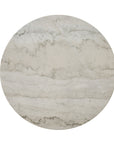 Elfredo 5-Piece Genuine Marble Round Table Dining Room Set