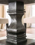 Elfredo 5-Piece Genuine Marble Round Table Dining Room Set