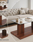 Zugenberg Contemporary Coffee Table