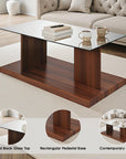 Zugenberg Contemporary Coffee Table