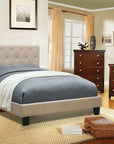 Leeroy Modern Upholstered Bed Frame