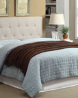 Leeroy Modern Upholstered Bed Frame