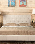 Leeroy Modern Upholstered Bed Frame