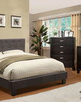 Leeroy Modern Upholstered Bed Frame