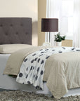 Leeroy Modern Upholstered Bed Frame