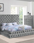 Chateau Glam Platform Bed