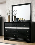 Chrissy Modern Silver Tone Accent 4-Piece Bedroom Set