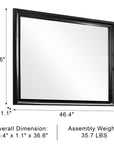 Livia Contemporary Mirror