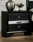 Chrissy Modern Silver Tone Accent 4-Piece Bedroom Set