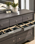 Chrissy Modern Silver Tone Accent 4-Piece Bedroom Set