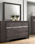 Chrissy Modern Silver Tone Accent 4-Piece Bedroom Set