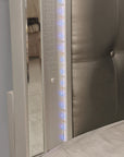 Vienna Contemporary Glam Silver 4-Piece Bedroom Set