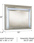Allegra Contemporary Mirror