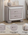 Allegra Contemporary Nightstand