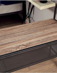 Ballarat Modern L-Shaped Metal Triple Twin Bunk Bed