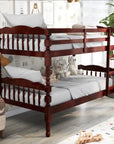 Carolina Elegant Cottage Twin Over Twin Bunk Bed