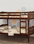 Carolina Elegant Cottage Twin Over Twin Bunk Bed