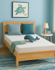 Lunara Gel Memory Cooling CertiPUR-US Fiberglass Free Foam Mattress