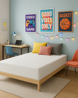 Lunara Gel Memory Cooling CertiPUR-US Fiberglass Free Foam Mattress
