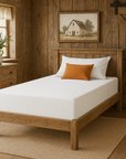 Lunara Gel Memory Cooling CertiPUR-US Fiberglass Free Foam Mattress
