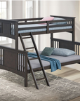 Spring Creek Transitional Bunk Bed with Angled Ladder