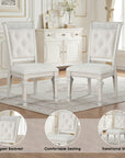 Lucia Di Notte Traditional Side Chair, Set of 2