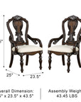 Esplanade Traditional Arm Chair, Set of 2