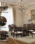 Esplanade Traditional Dining Set, 7 Pieces
