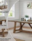 Alvone Rustic Dining Table