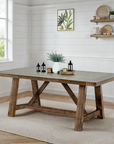 Alvone Rustic Dining Table