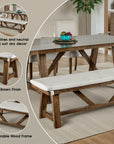 Alvone Rustic Bench