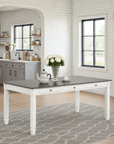 Castora Rustic Farmhouse Dining Table